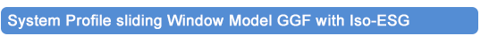 System Profile sliding Window Model GGF with Iso-ESG